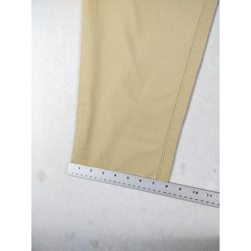 Penguin‎ By Munsingwear Pants Mens 36 Beige Stretch Canvas Chino Casual Office